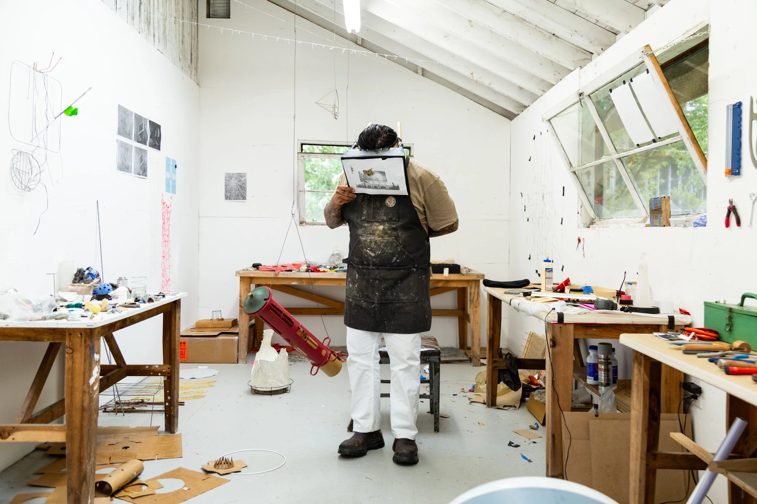    Häsler Gómez     Studio portraiture made at Skowhegan School of Painting &amp; Sculpture, 2026  