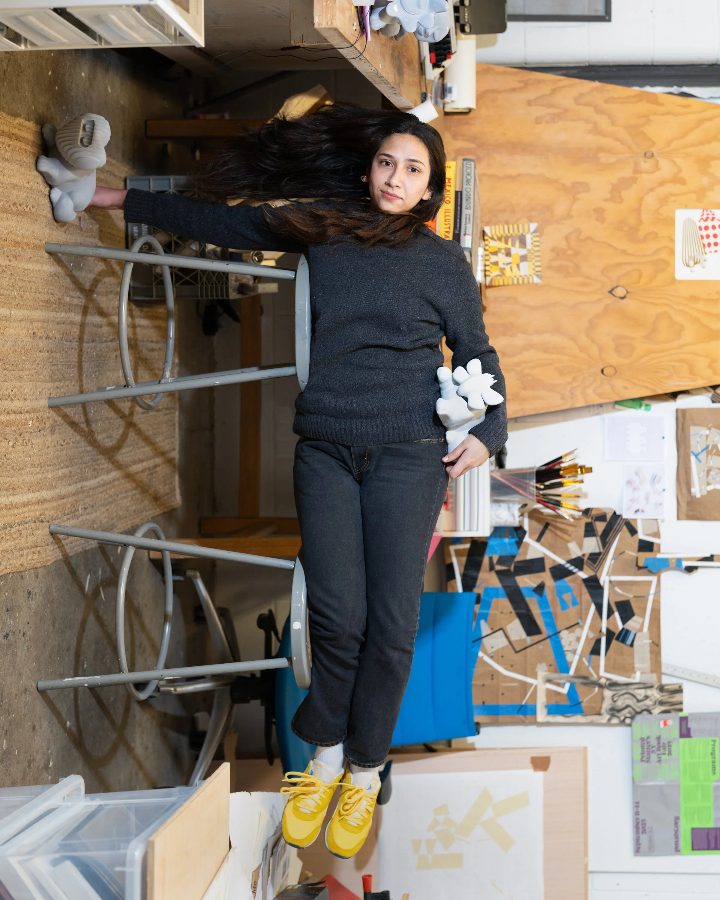    Carla Erausquin     Studio portraiture made at Syracuse University, 2026  