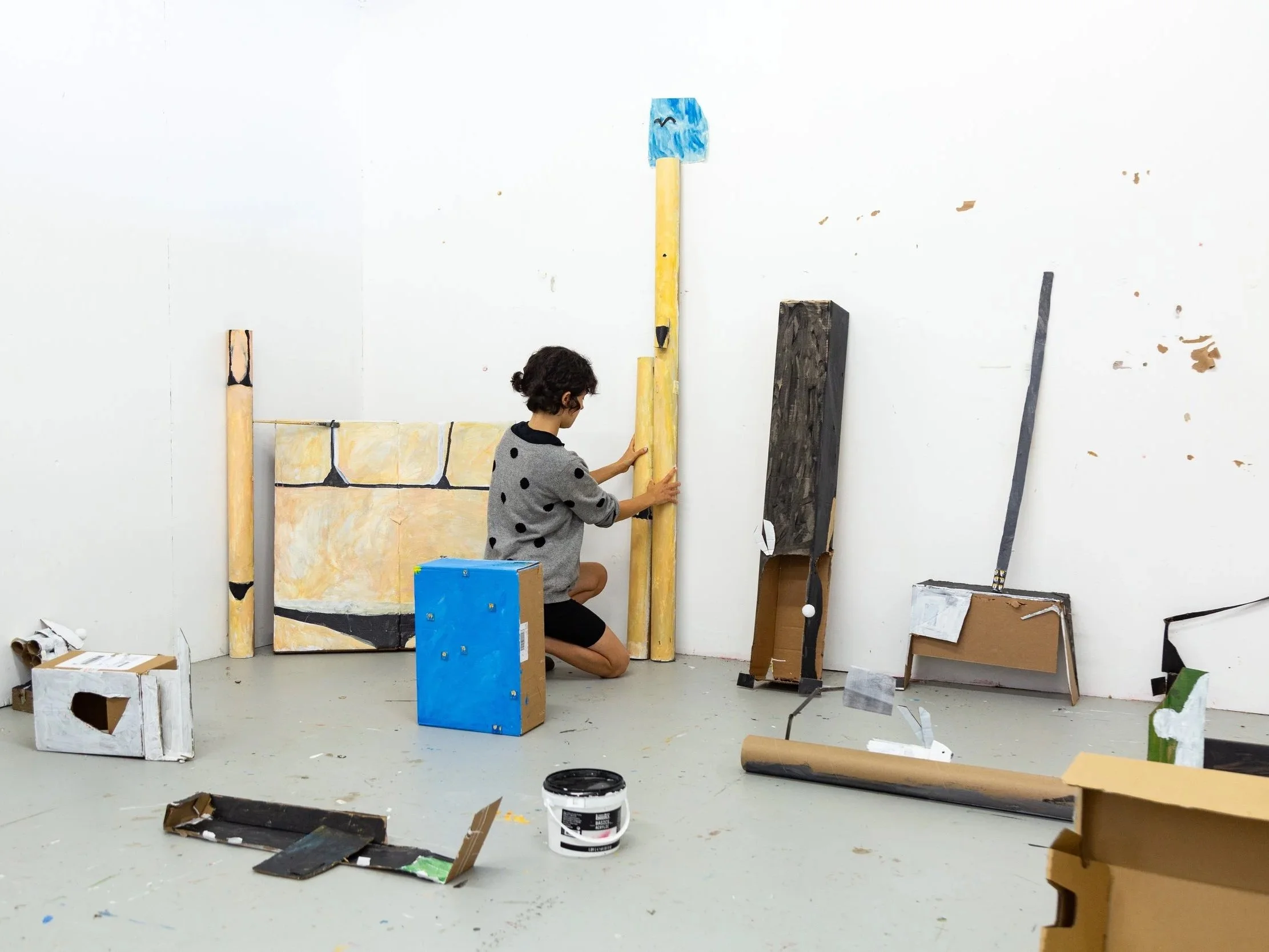   Olivia Guarnieri    Studio portraiture made at Skowhegan School of Painting &amp; Sculpture, 2026  