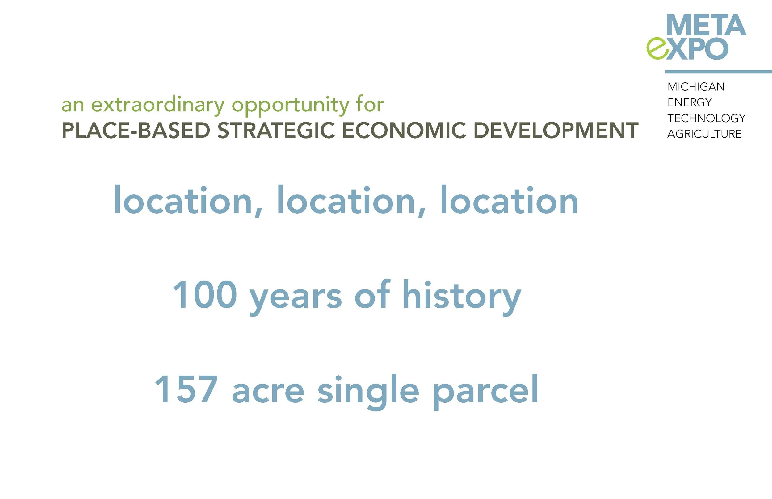 Place-based strategic economic development