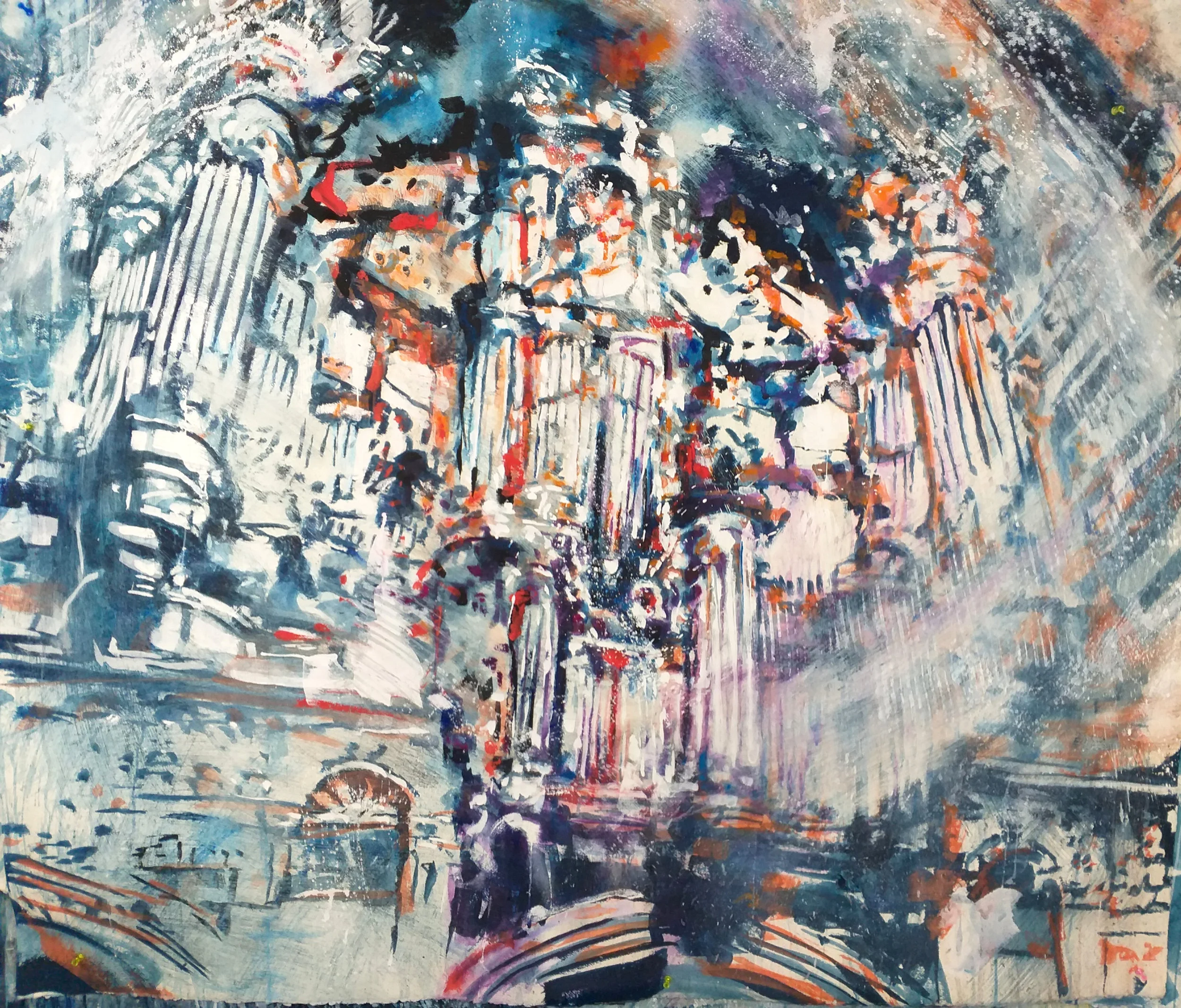 Antonides  Over and Above- Berliner Dom Orgel    114 x 131 cm   .jpg