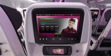 ECONOMY CLASS IFE (IMAGE FROM QATAR'S WEBSITE)