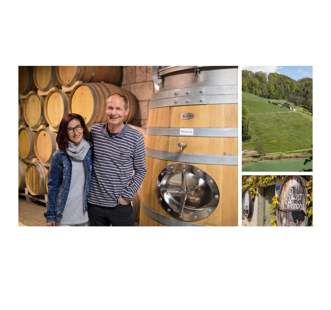 Landwerker & Gaumenfreunde wo die Schlosshalde einkauft Portraits von Produzenten für das Gasthaus Schlosshalde Cécile & Urs Pircher, Eglisau