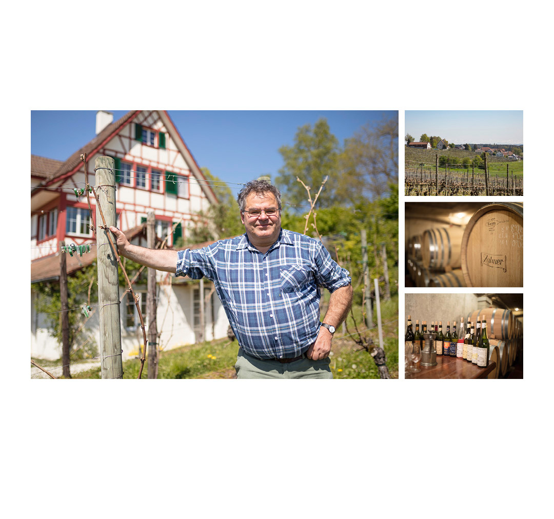  Landwerker &amp; Gaumenfreunde  wo die Schlosshalde einkauft  Portraits von Produzenten für das  Gasthaus Schlosshalde       Niklaus Zahner, Truttikon     