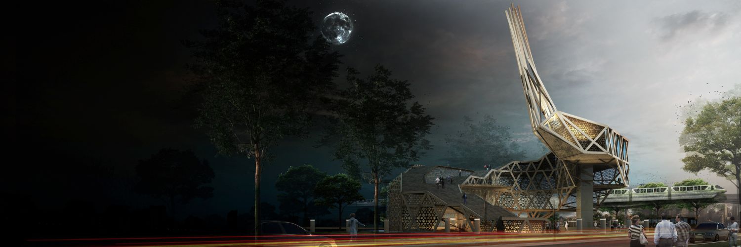 A proposal for a new mosque in Punggol. Photo: PODesign / Tierra Design