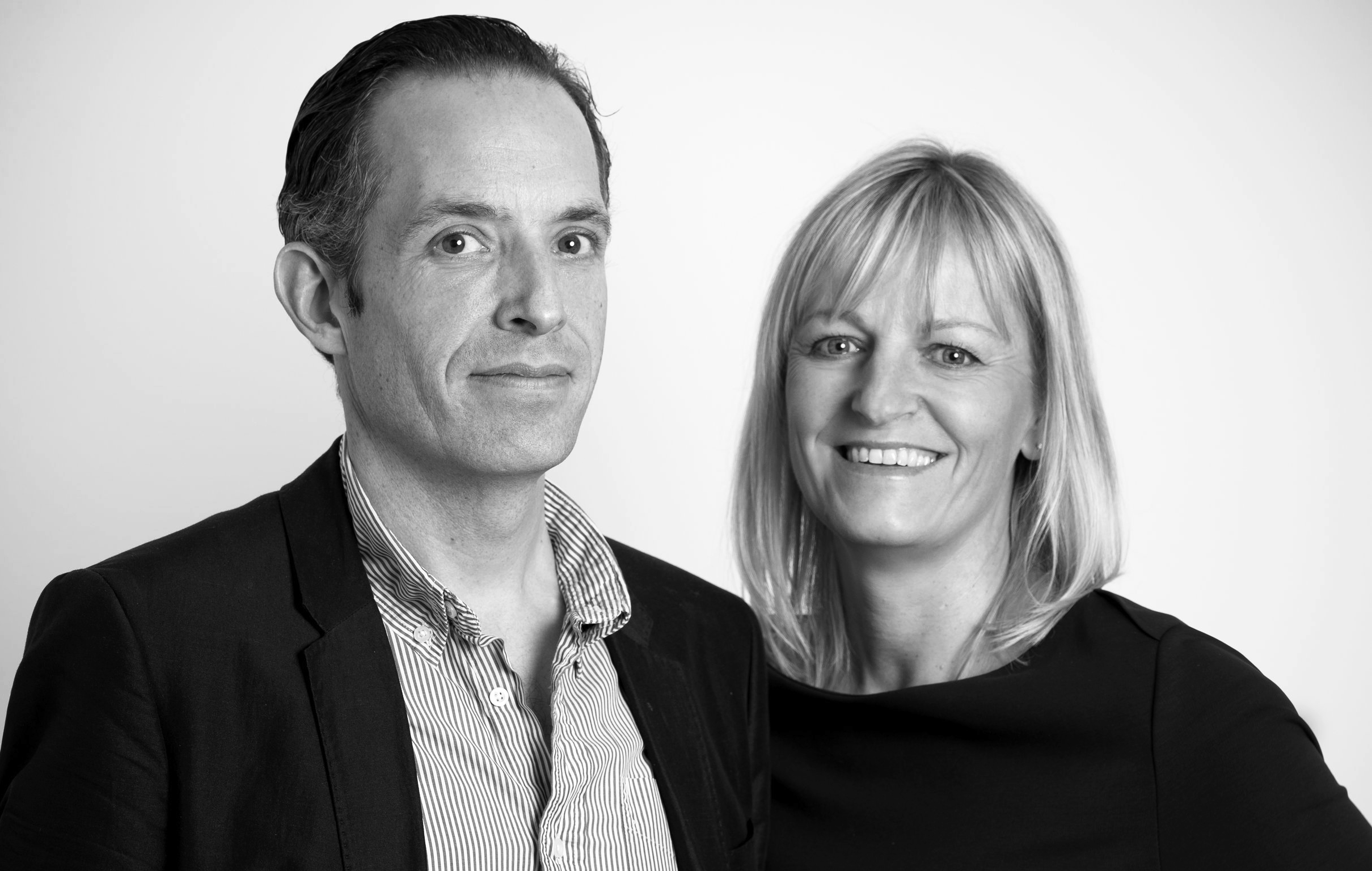 Unternehmensgründer Michael Vogt und Susanne Fischer