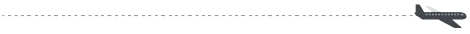 +47 rodajes internacionales como promedio anual. Son unas 329 horas de vuelo al año. Nuestros estómagos están a prueba de turbulencias (y menús aéreos).