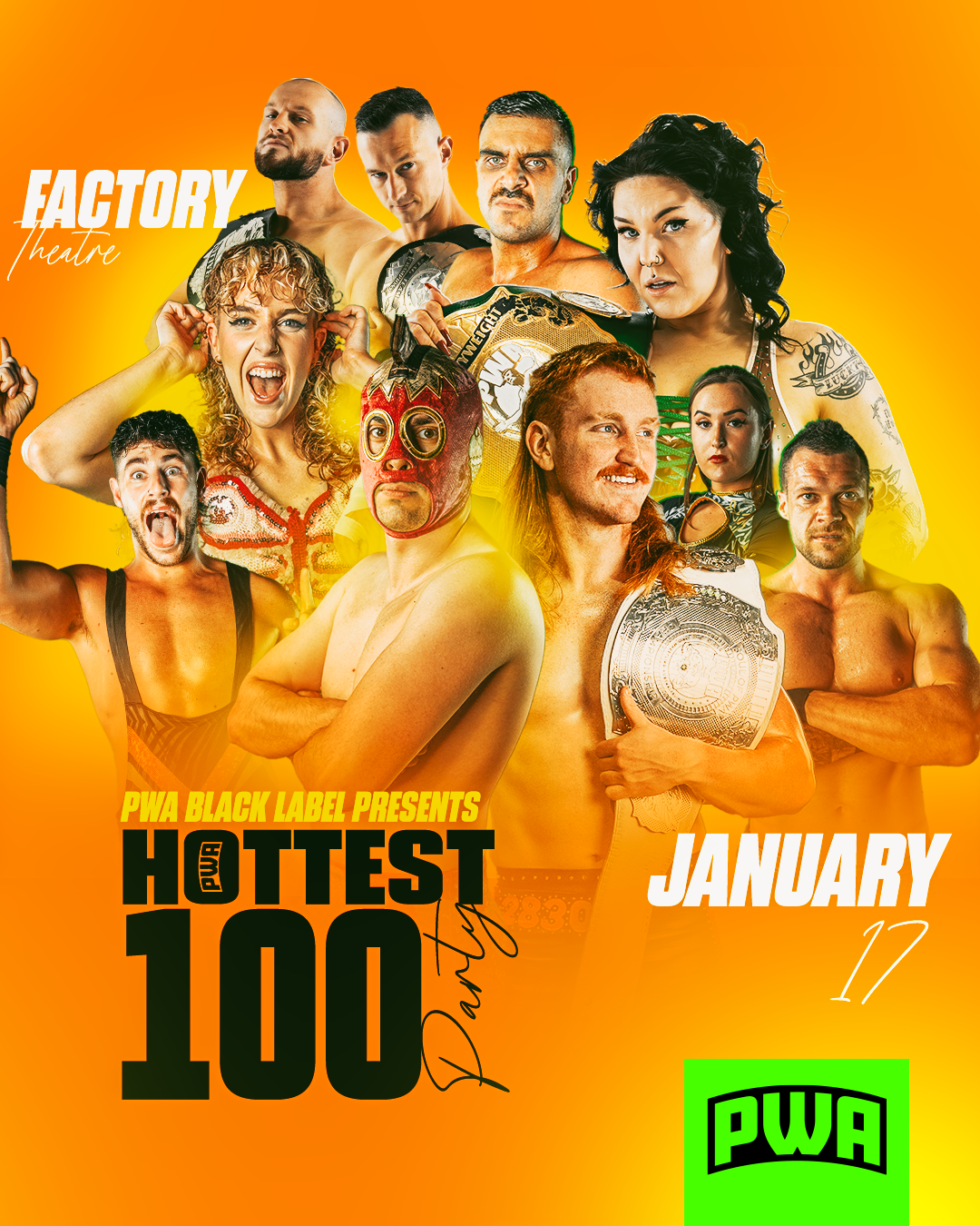 PWA BLACK LABEL: HOTTEST 100 PARTY