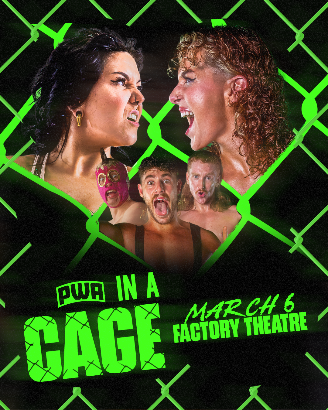 PWA BLACK LABEL: IN A CAGE