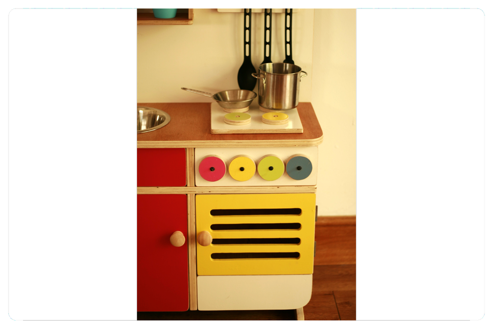 Retro Wooden Play Kitchen — scout fable