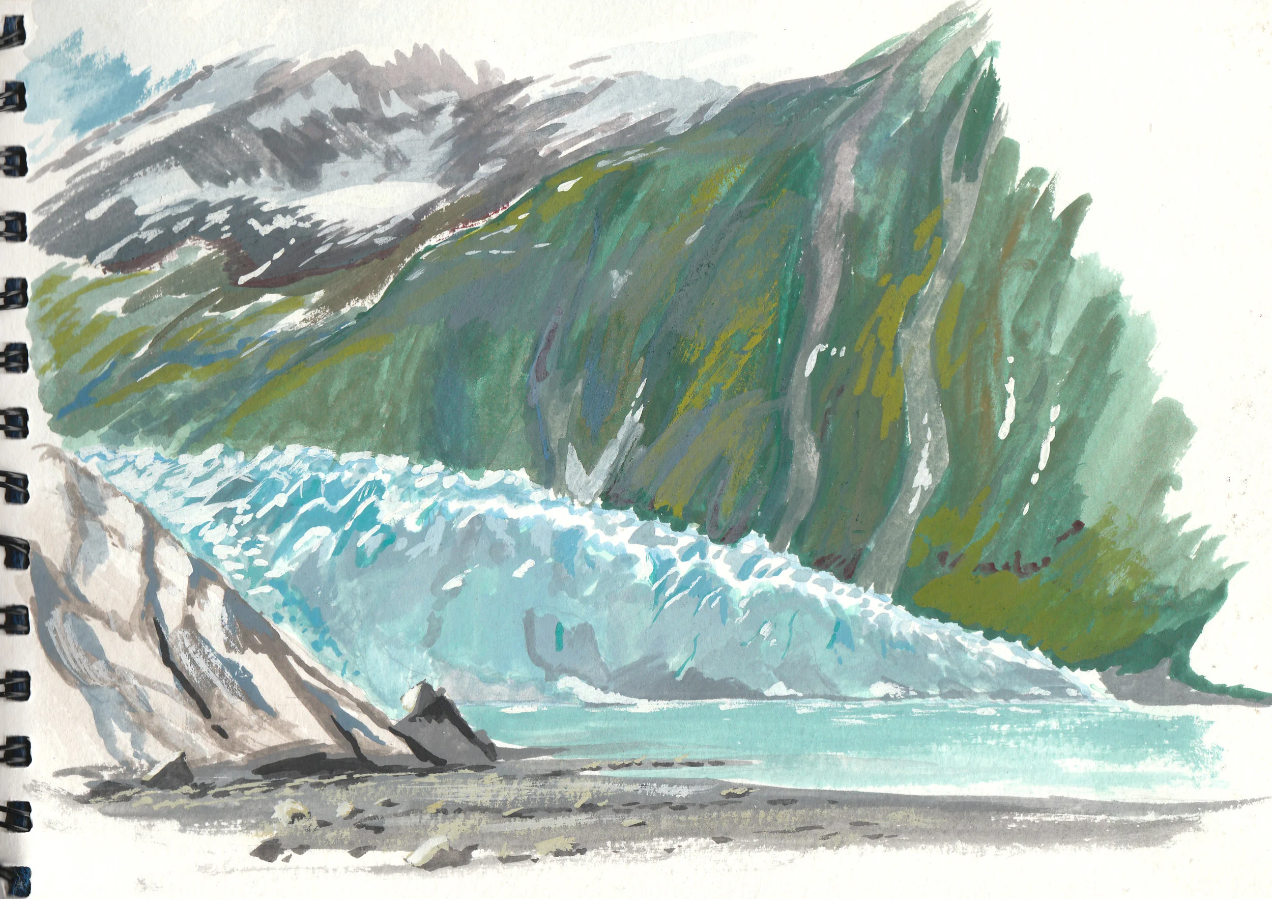 Herriman Glacier, Alaska