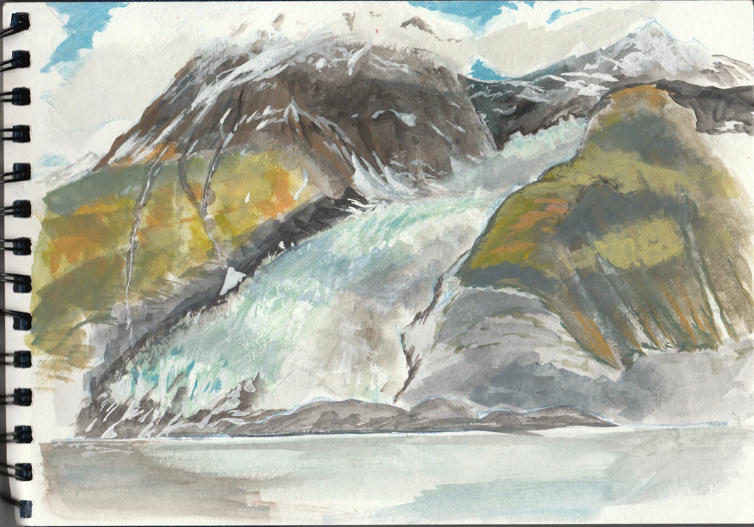 Cascade Glacier, Alaska