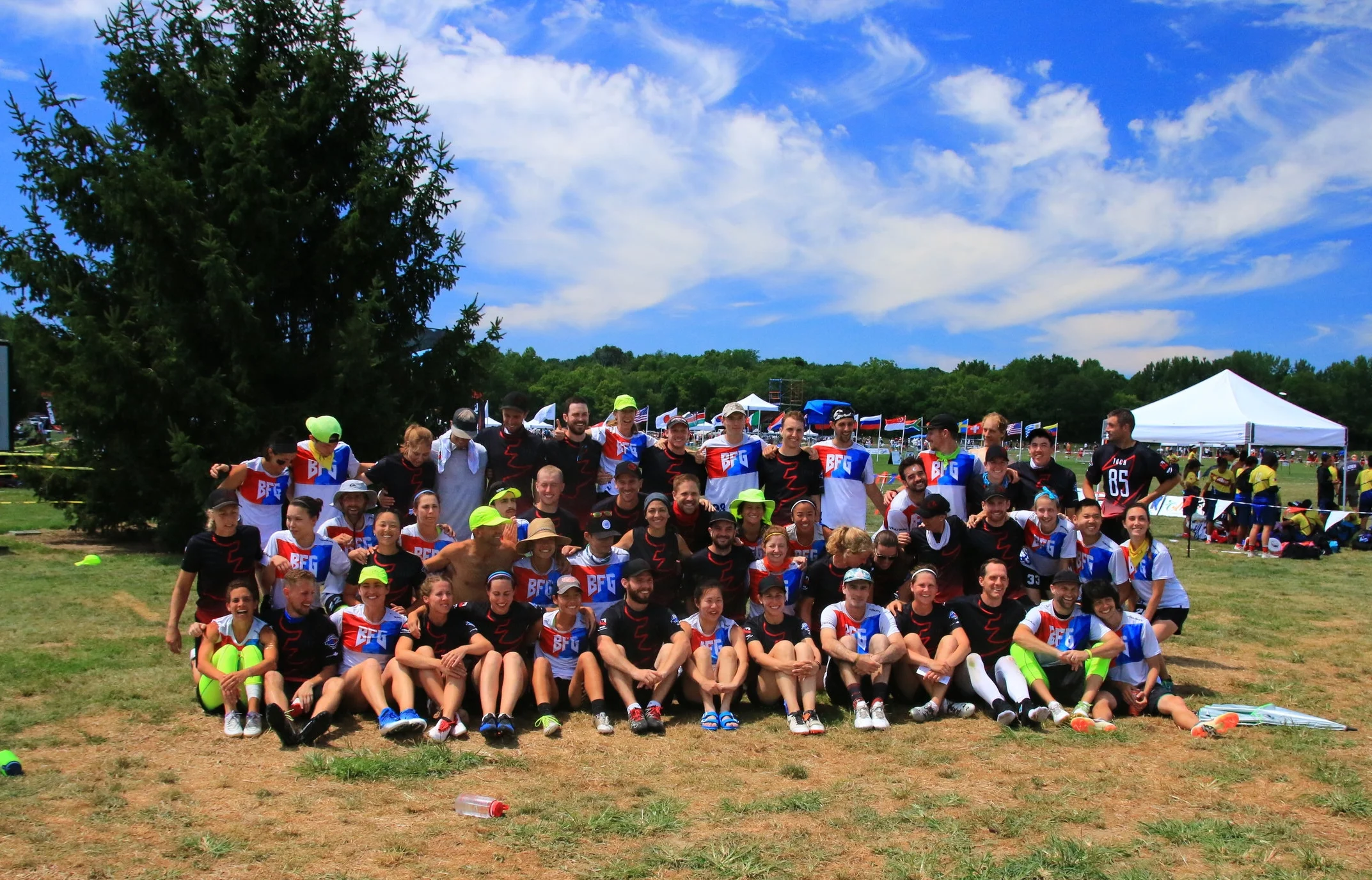 Group photo right after falling 15-12 to eventual World Champions BFG from Seattle, WA.