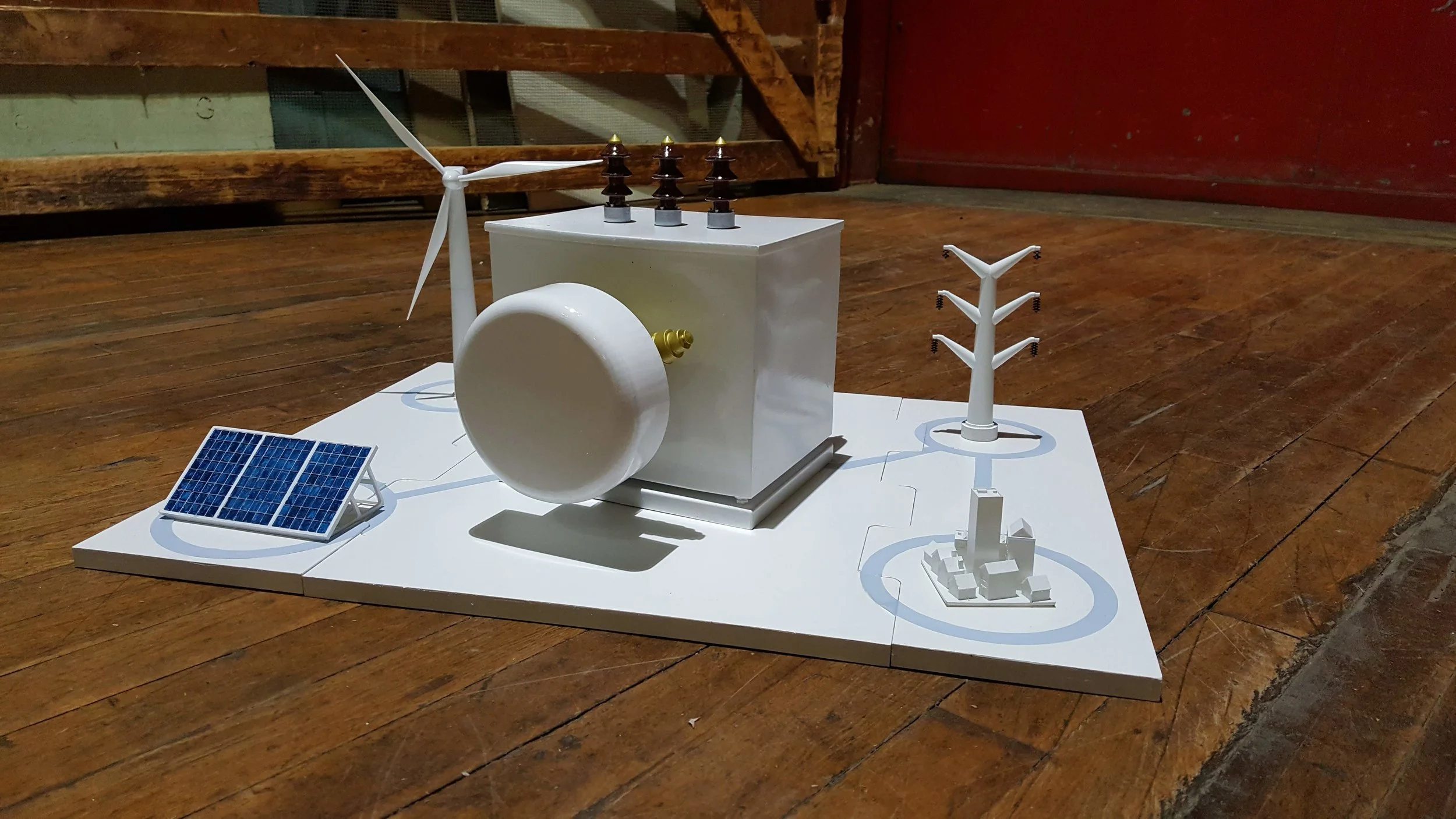 The finished model! You can’t even tell that I nearly ruined it all getting it over the finish line.