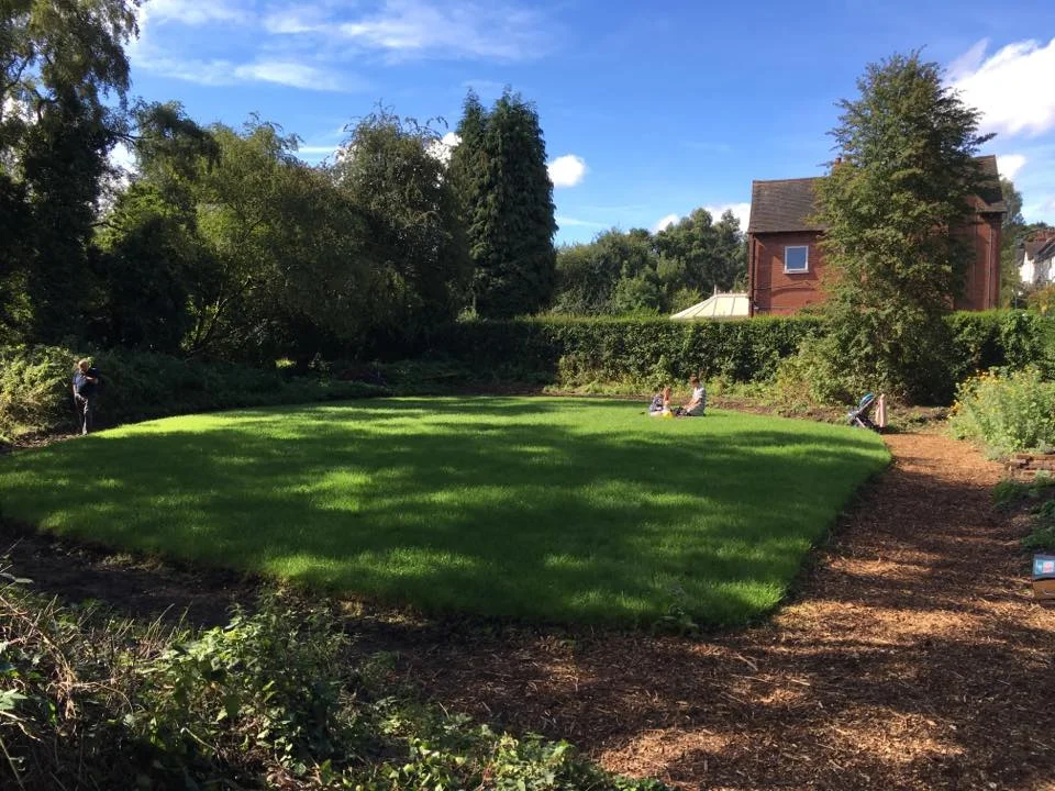 Nettlefold garden, a ‘pocket park’ in the garden suburb of Moor Pool, Harborne