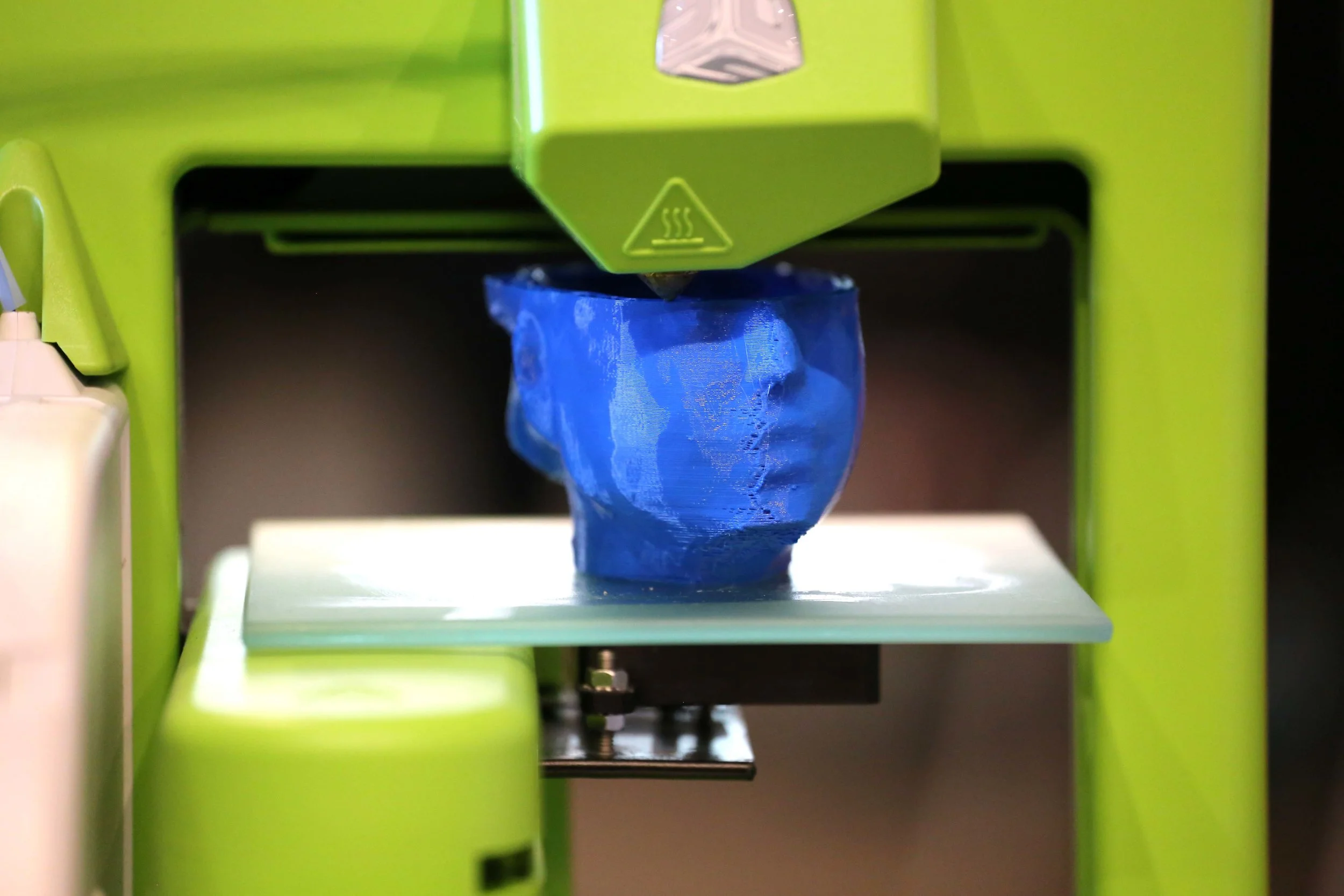 3D printing in progress, photo Susana Sanroman