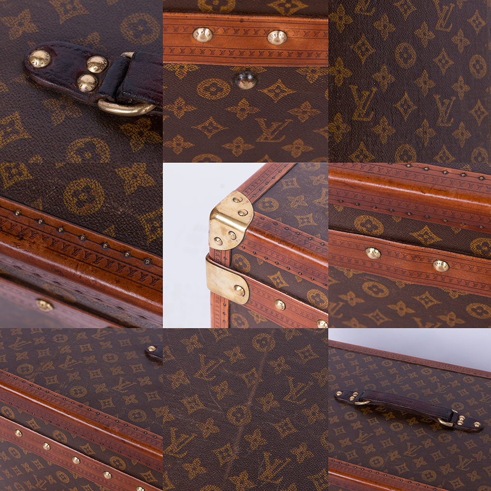 A Louis Vuitton Cocktail Bar and Humidor Customised Trunk