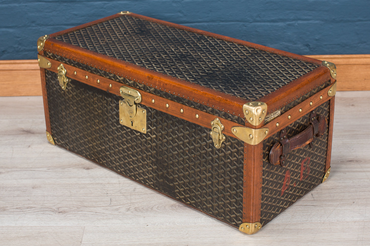 Louis Vuitton steamer trunk, circa 1910 — Alessio Lorenzi