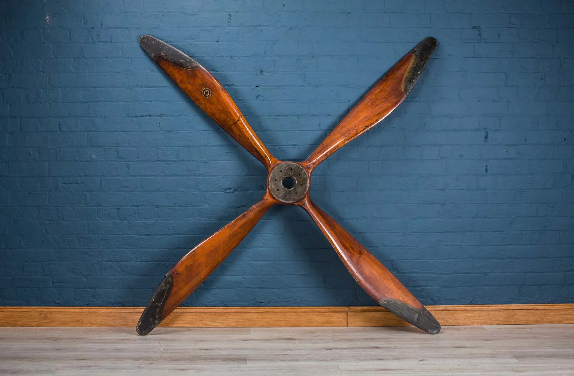 An extremely rare World War One four-blade propeller, England, circa 1915