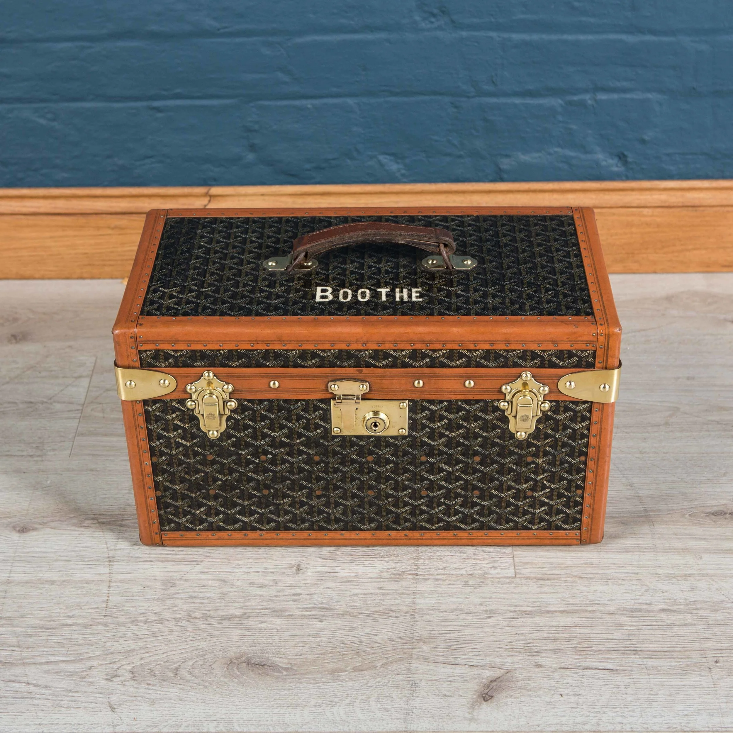 Goyard vanity case, early 20th century