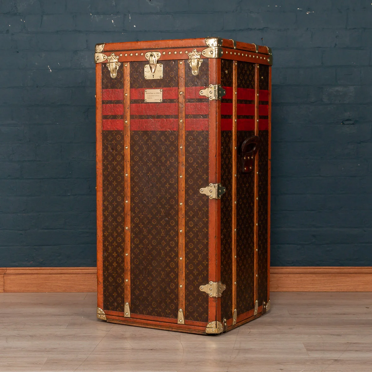 A Louis Vuitton "Secretaire" trunk, France, circa 1920