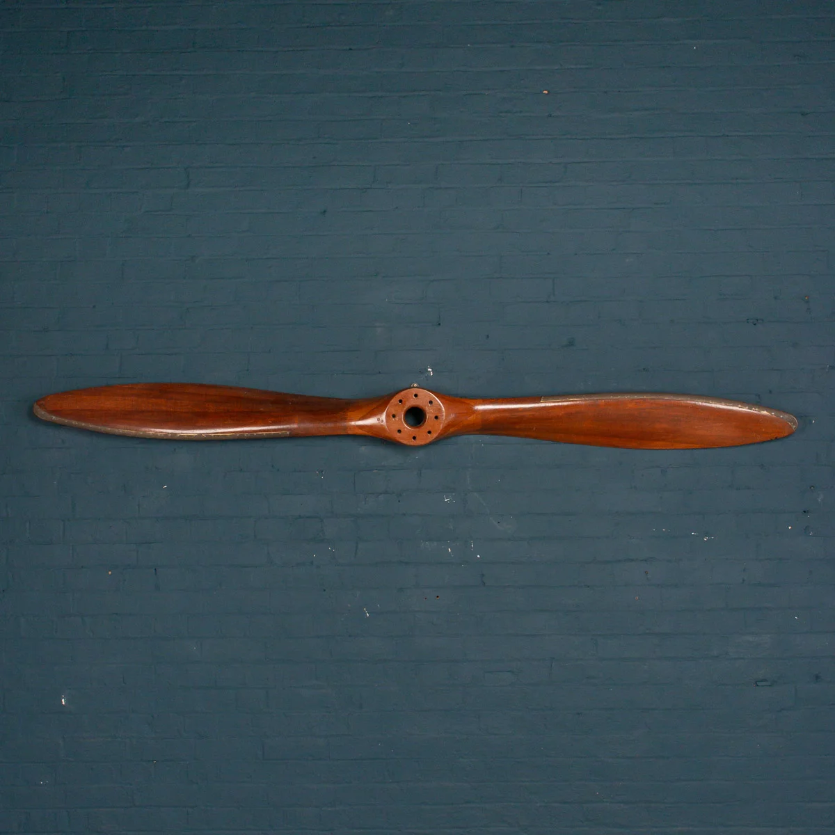 A laminated mahogany propeller, England, circa 1925