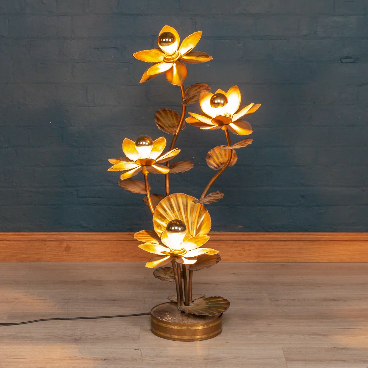 A floor or side lamp by Maison Jansen, France, late 20th century