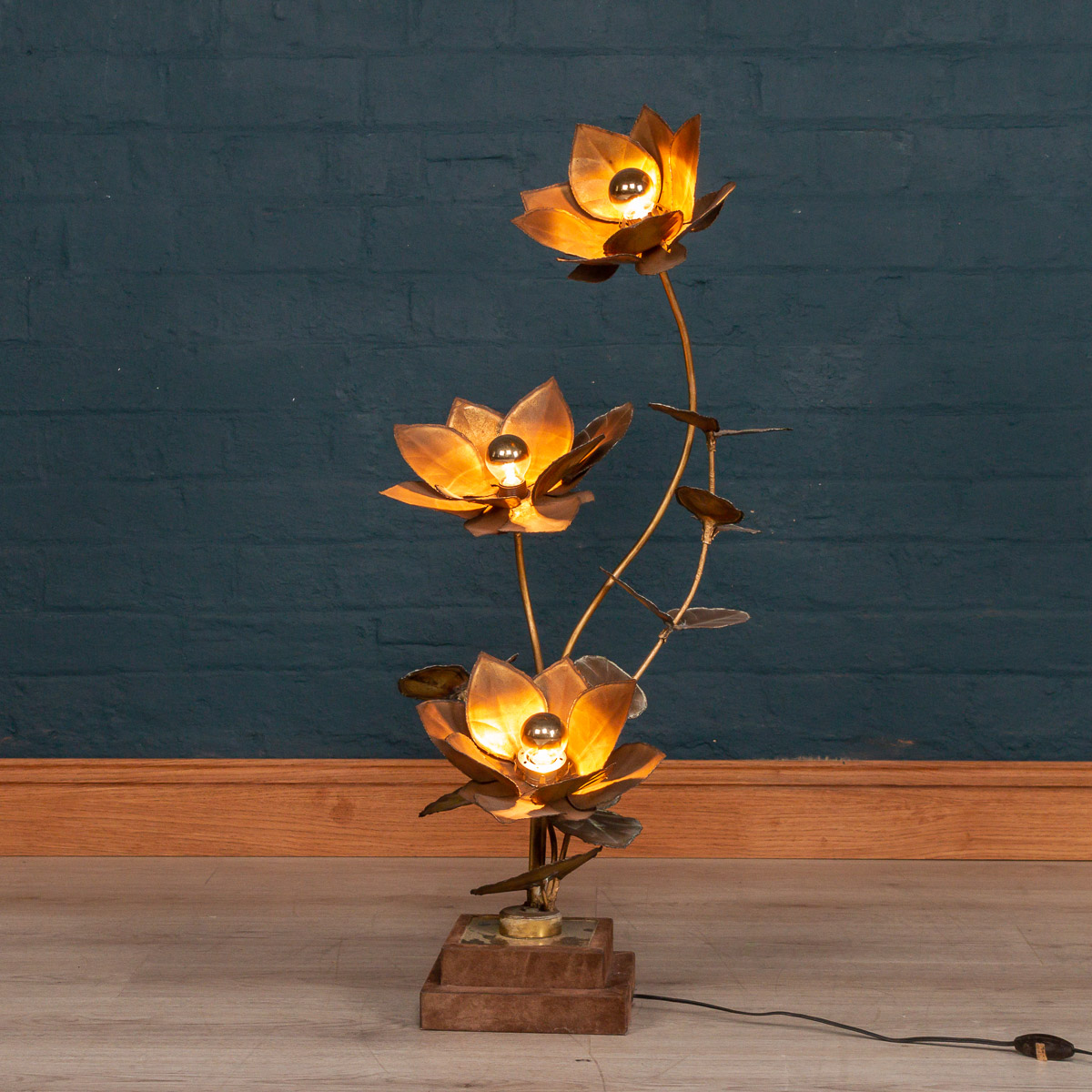 A floor or side lamp by Maison Jansen, France, late 20th century