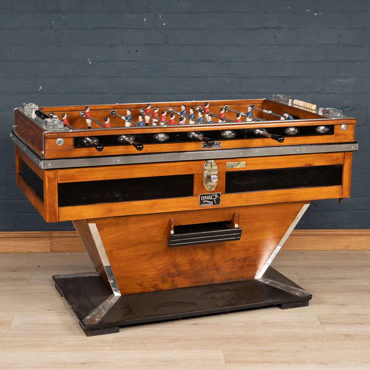 A table football game, France, mid 20th century