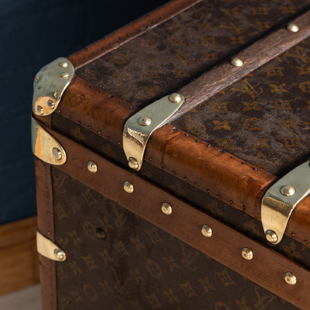 A Louis Vuitton trunk malle haute in monogram canvas, France, circa 1920  — Alessio Lorenzi