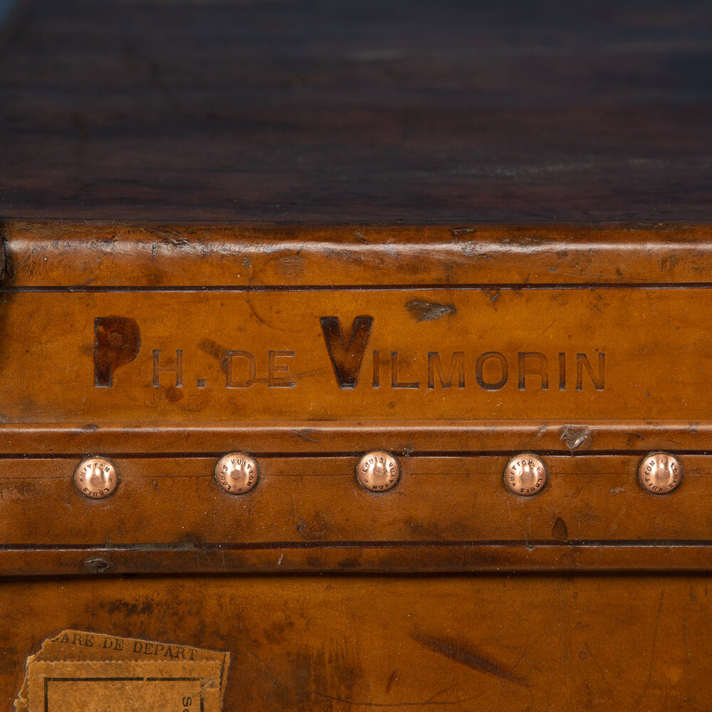 Louis Vuitton steamer trunk, circa 1910 — Alessio Lorenzi