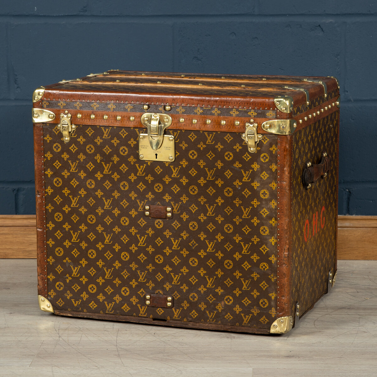 A Louis Vuitton hat trunk in monogram canvas, France, circa 1920