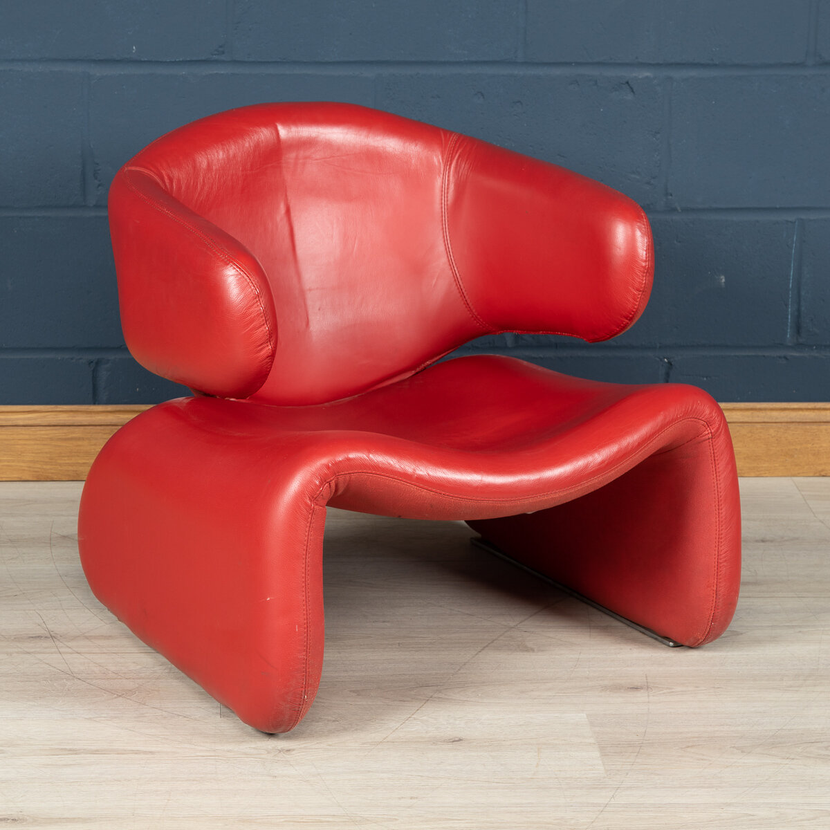 A "Djinn" chair, designed by Olivier Mourgue, France, circa 1970