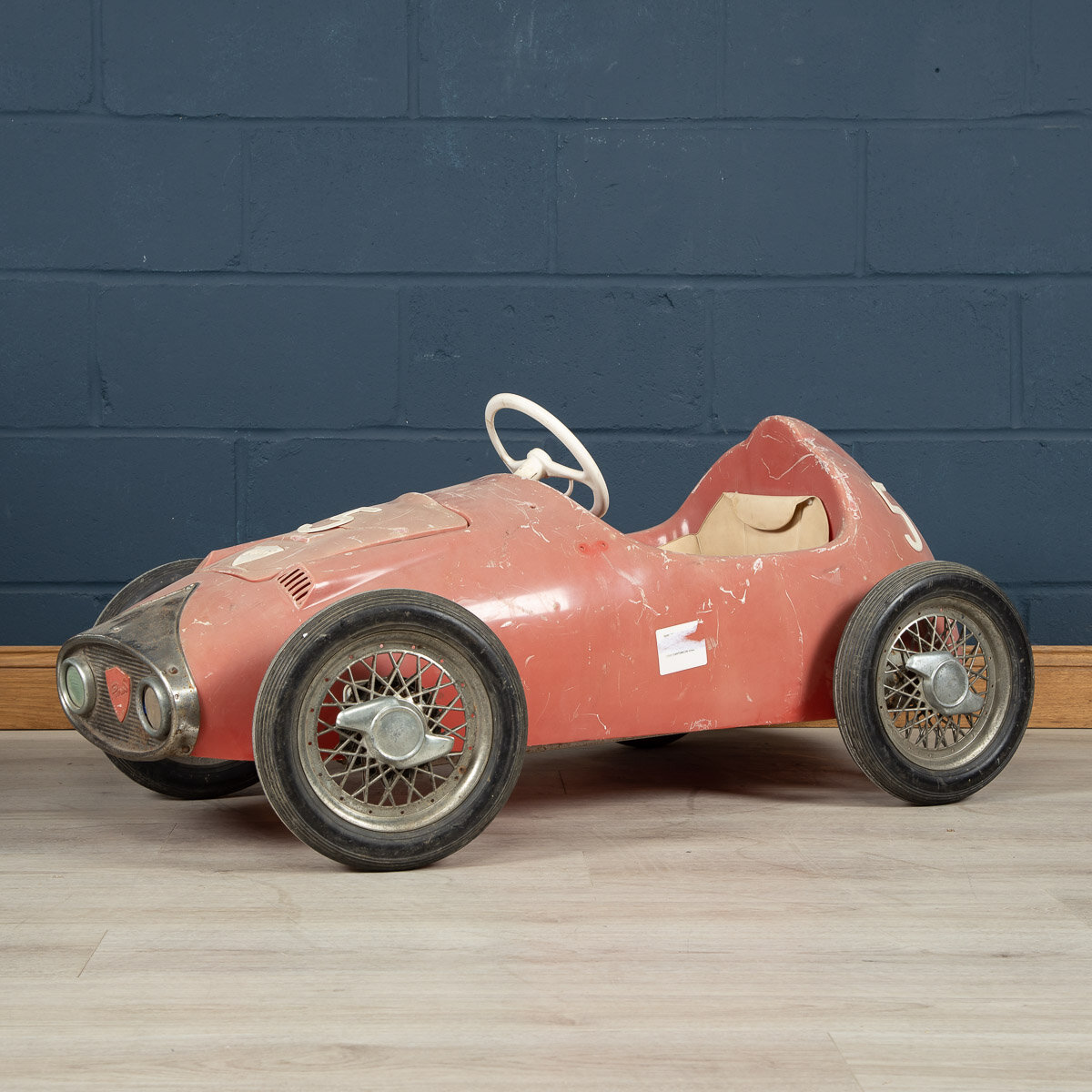 A pedal car made by PineS, Italy, circa 1964