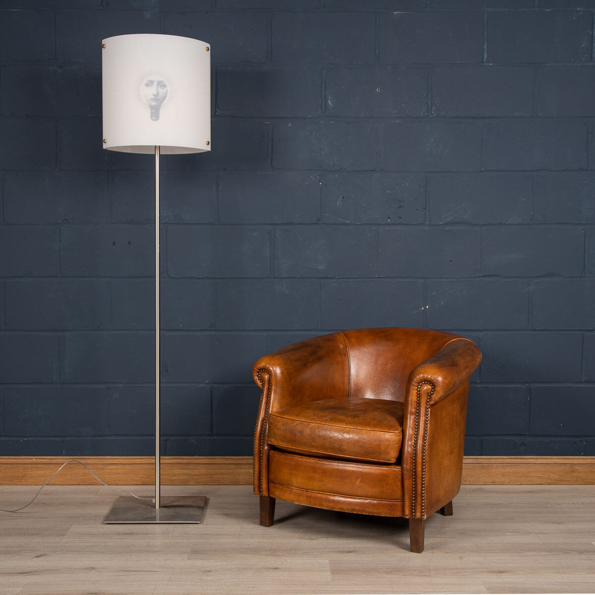 A floor lamp by Piero Fornasetti, Italy, circa 1980