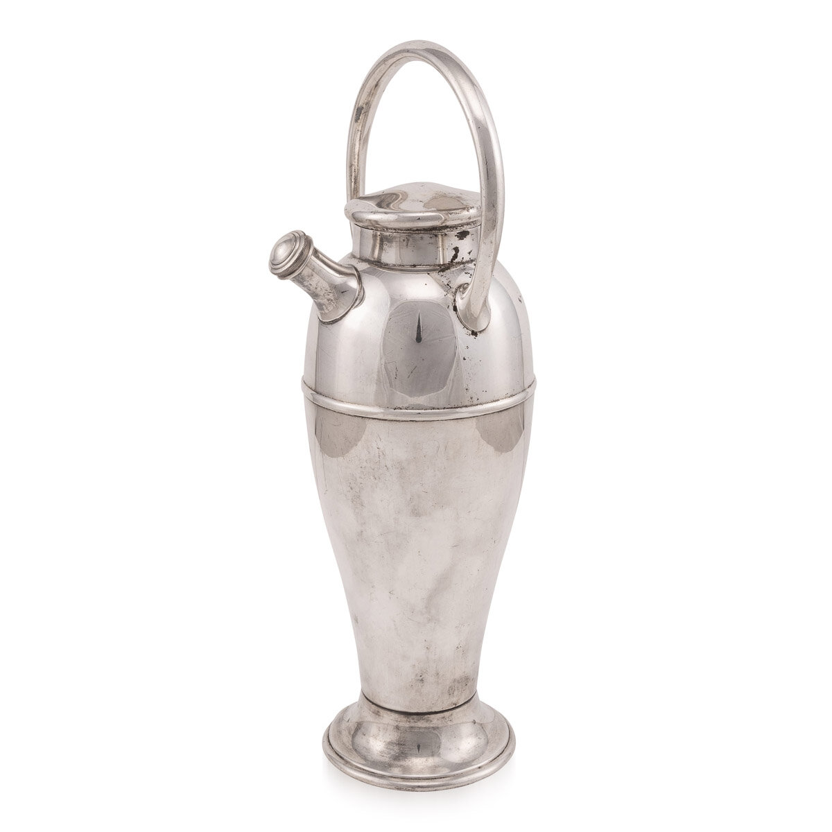 A "milk churn" cocktail shaker, USA, circa 1940