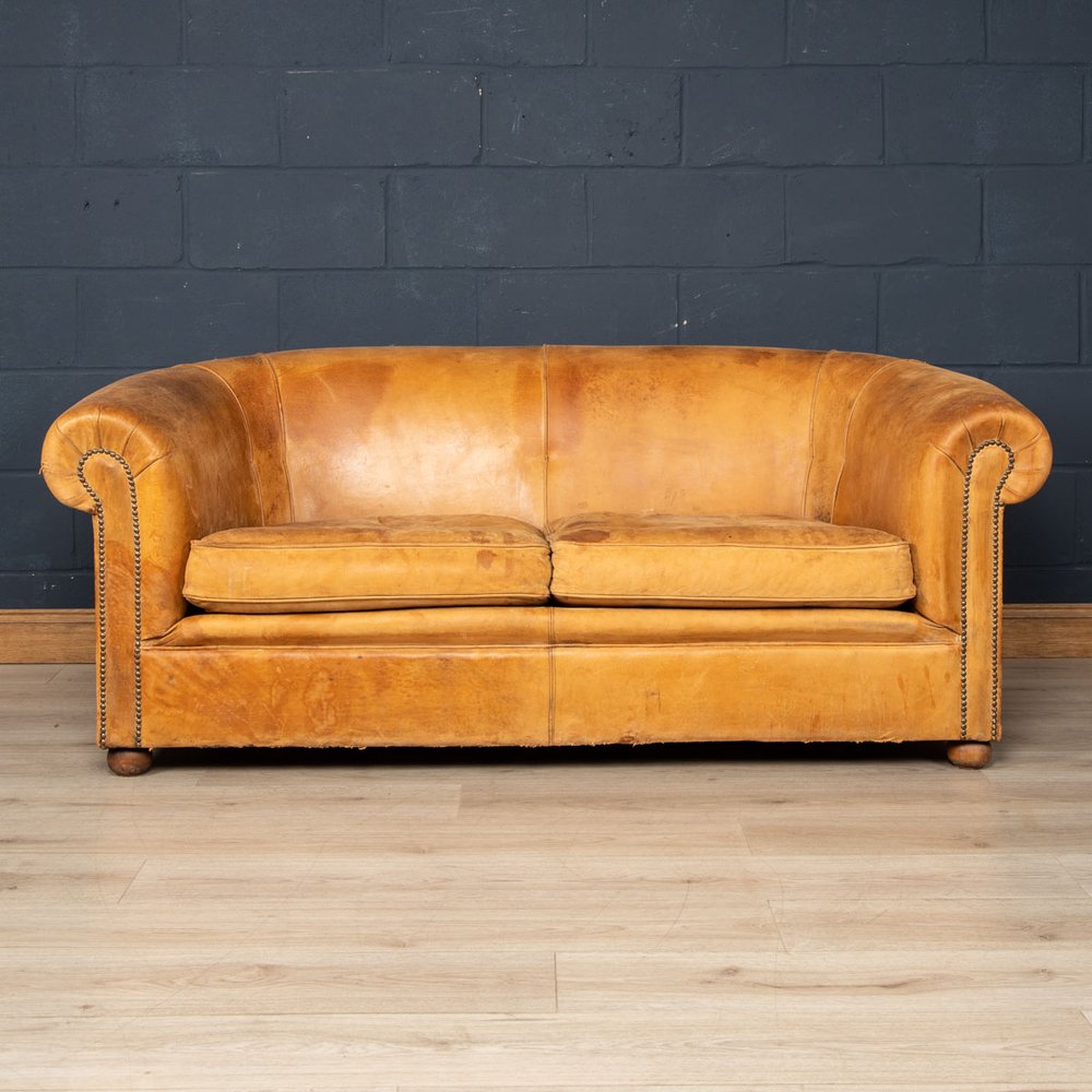 draaipunt Maaltijd vruchten A sheepskin leather sofa, Holland, late 20th century — Alessio Lorenzi