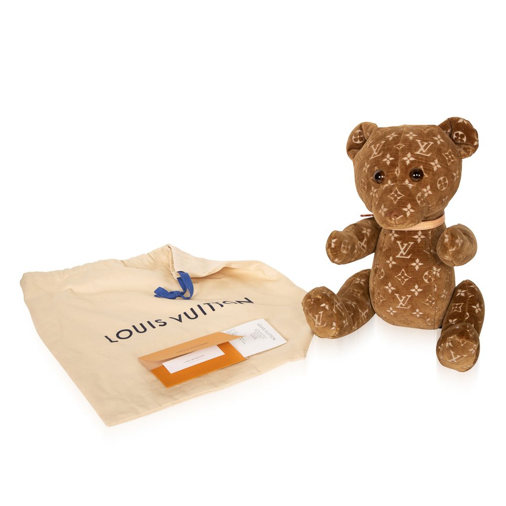 A limited edition Doudou Teddy Bear by Louis Vuitton, France
