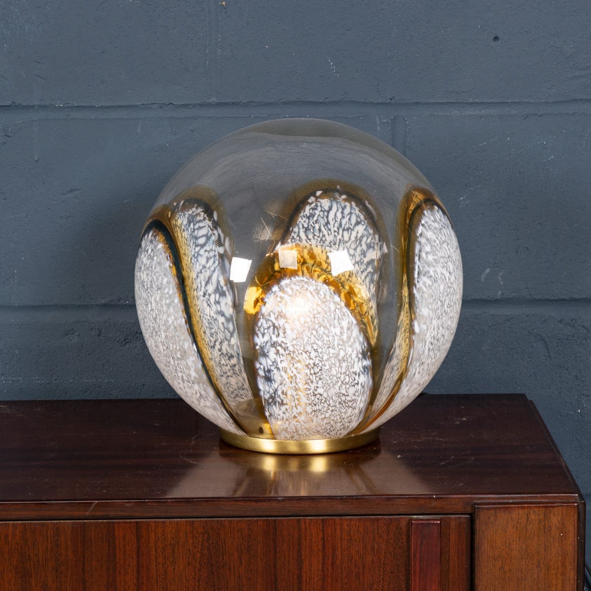 A Murano glass table lamp, Italy, 1970s