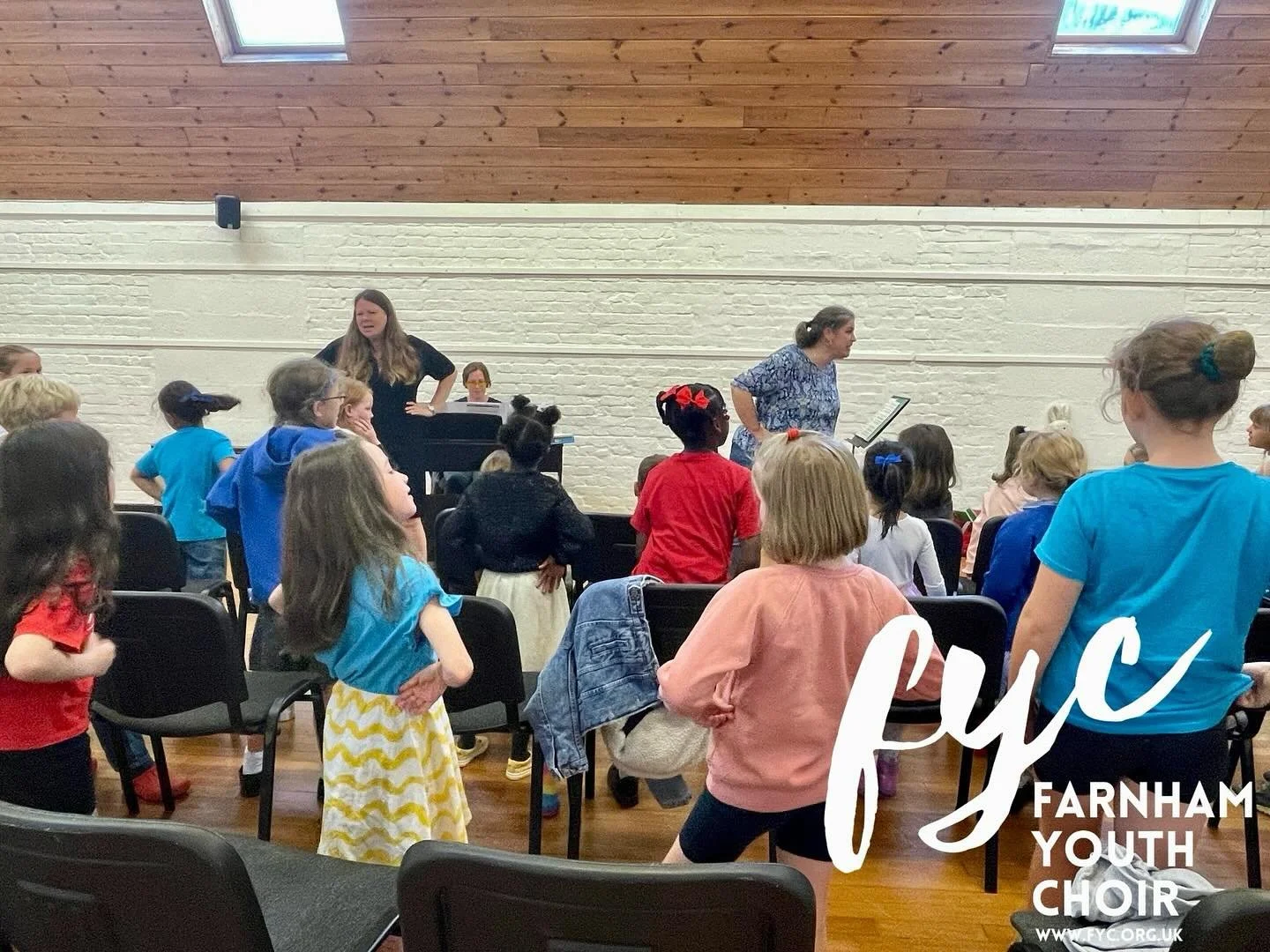 We were thrilled to welcome so many new singers to Training Choir today. Next Wednesday is an open rehearsal too, so it&rsquo;s not too late to join us! More info at link in bio