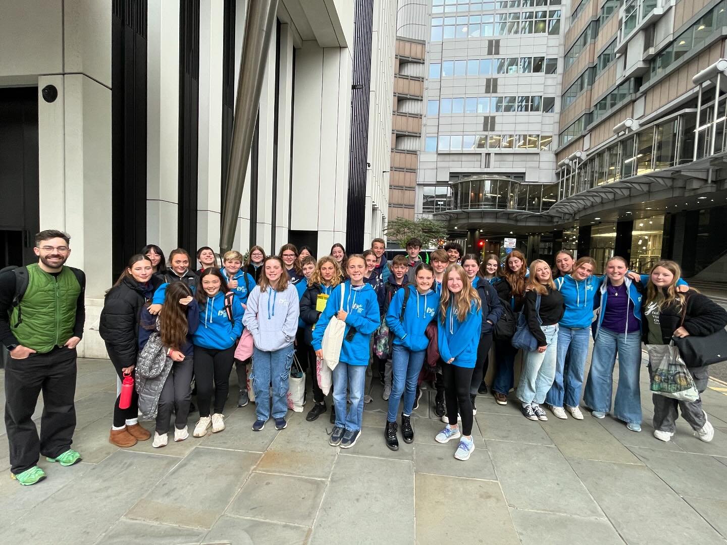 Arrived in London and ready for our rehearsal with @gondwanachoirs and @rsnochorus youth chorus for Spinifex Gum at the @barbicancentre tomorrow evening. Exciting!