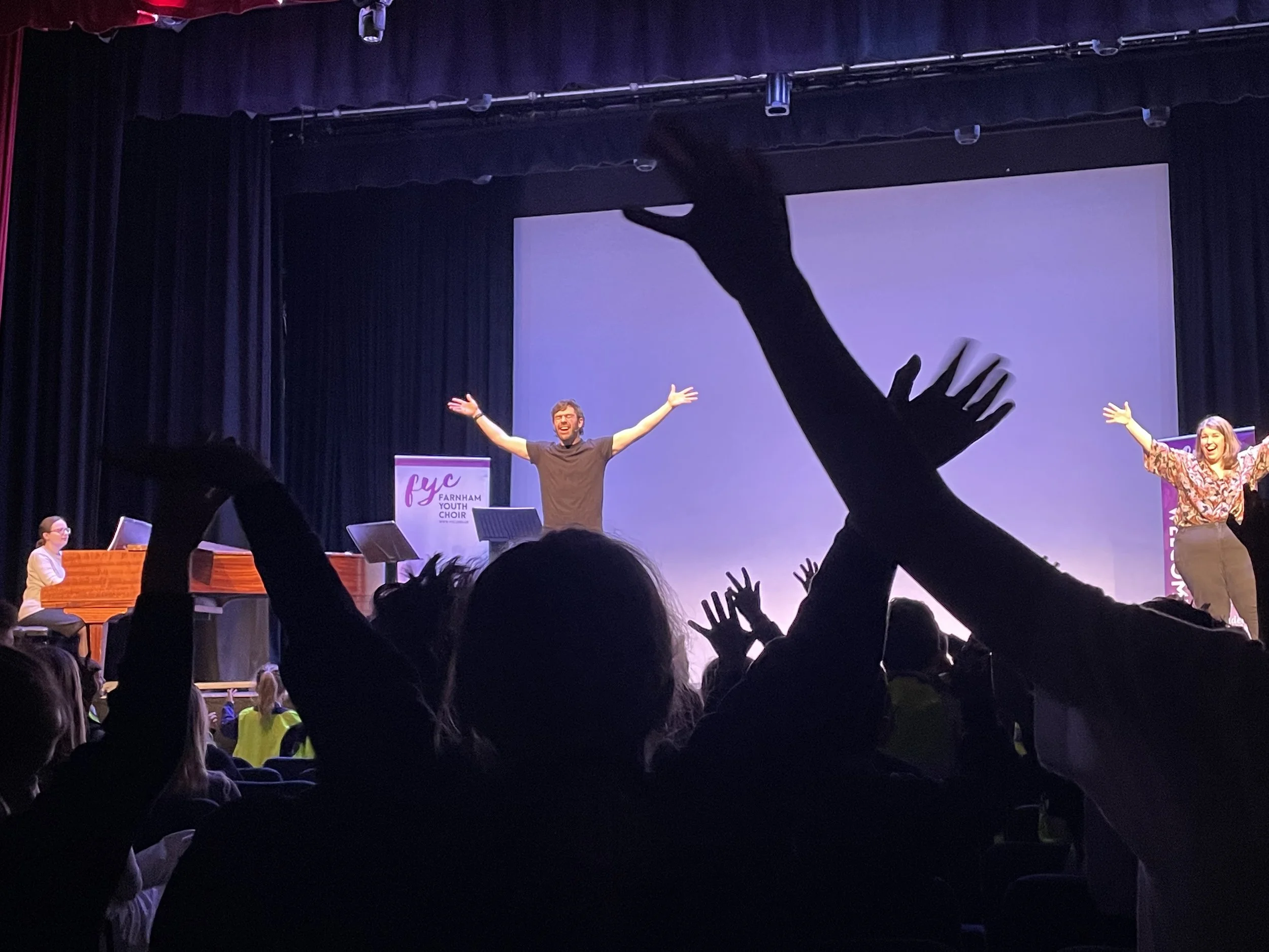 First FYC Singing Spree in Aldershot is a success