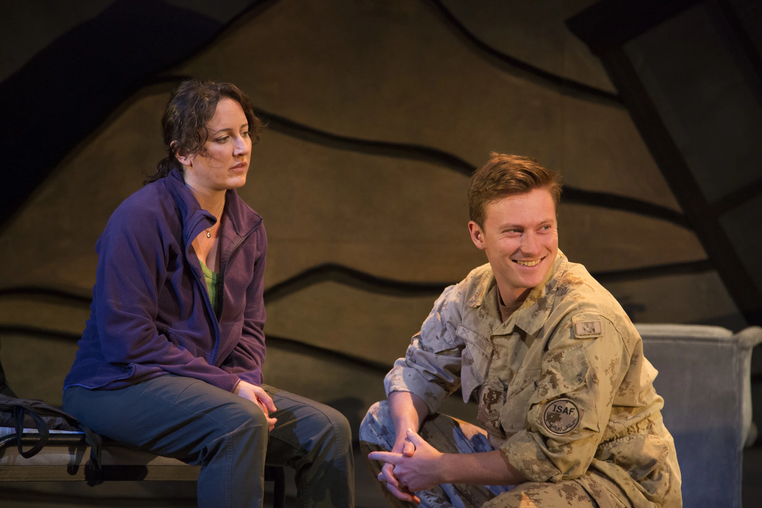 Our Beautiful Sons: The Matthew Dinning Story - Blyth Festival, 2016 with Rebecca Auerbach photo credit: Terry Manzo