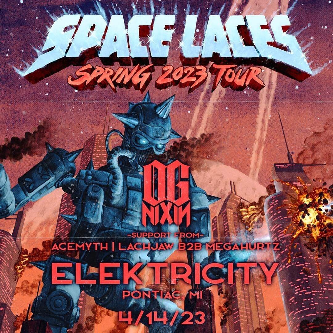 HONORED TO BE JOINING SPACE LACES AND OG NIXIN AT ELEKTRICITY NEXT MONTH!

Space Laces &ldquo;Vaultage&rdquo; series has been my greatest source of inspiration lately so I&rsquo;m bringing a new, all-original set for this special occasion.

To snag t