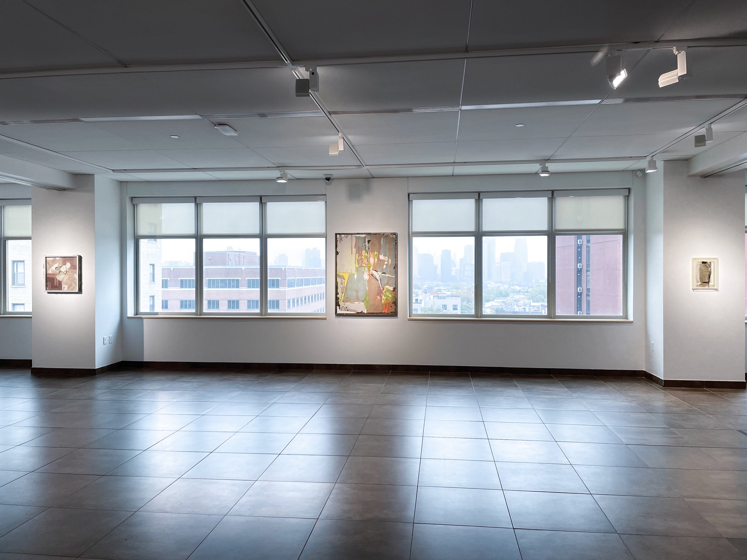  A Leaf Outta Drywall Triptych  Your Home Is My Home at Dineen Hull Gallery  drywall, pigmented plaster, mentholated petrolatum, printed plastic bag, banana leaves, resin, wood, acrylic frame and printed vinyl  dimensions variable  2022  I revisit my