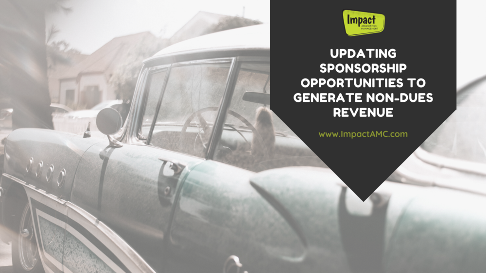 Updating Sponsorship Opportunities to Generate Non-Dues Revenue