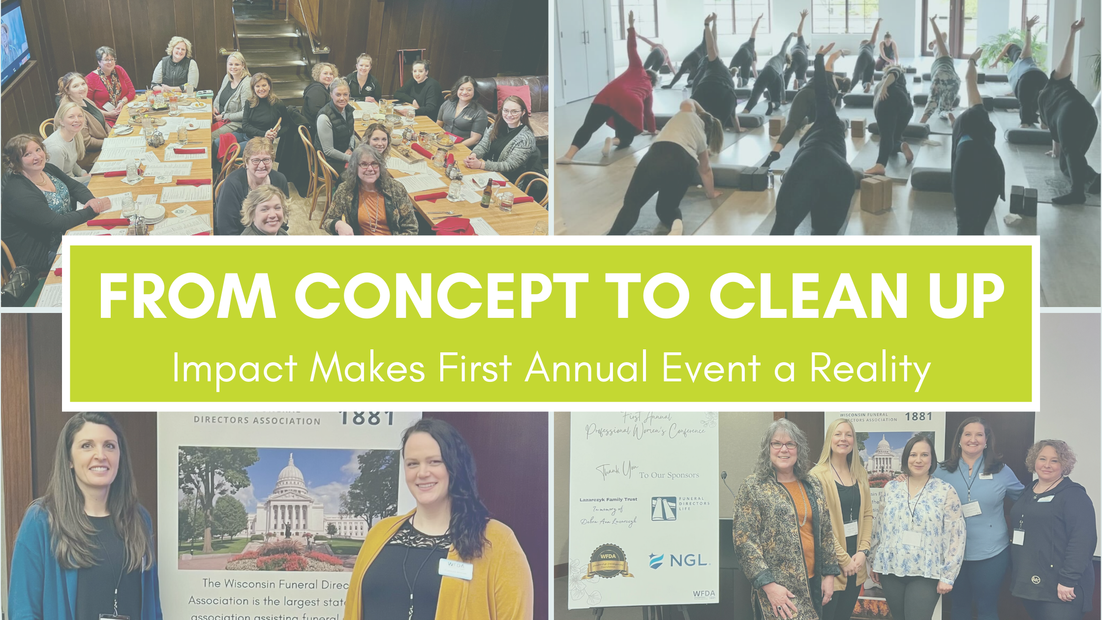 From Concept to Clean Up: Impact Makes First Annual Event a Reality