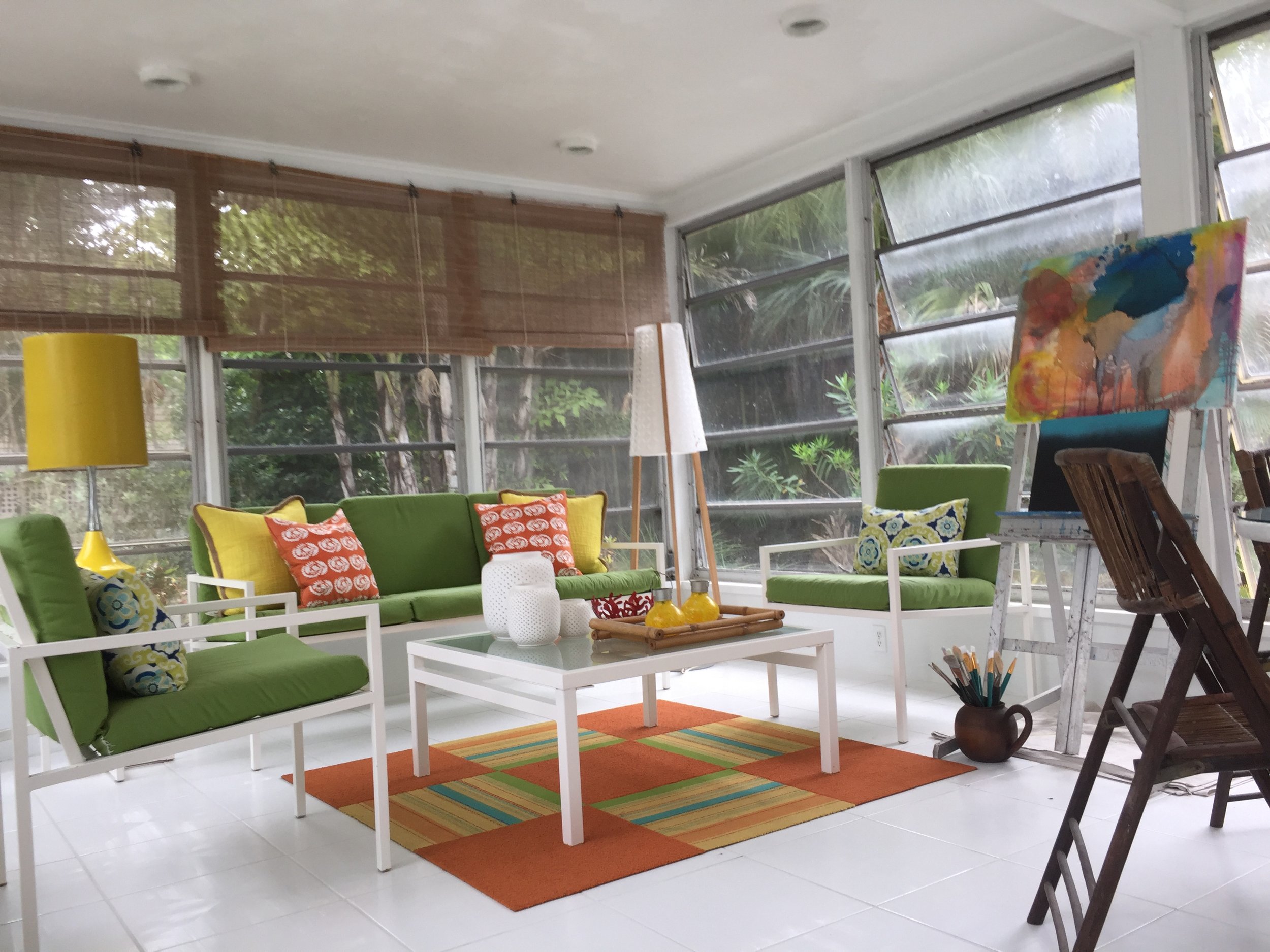 Before & After: Florida Room