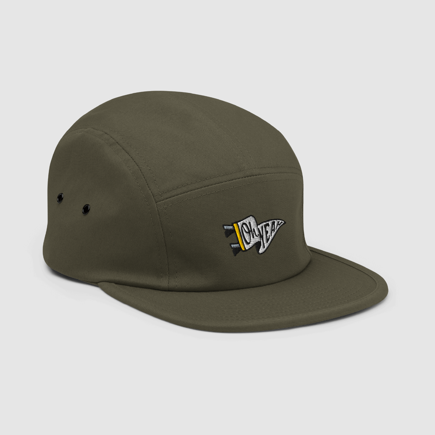 Oh Yeah Olive 5 Panel Cap Image_Five Panel Cap 6.png