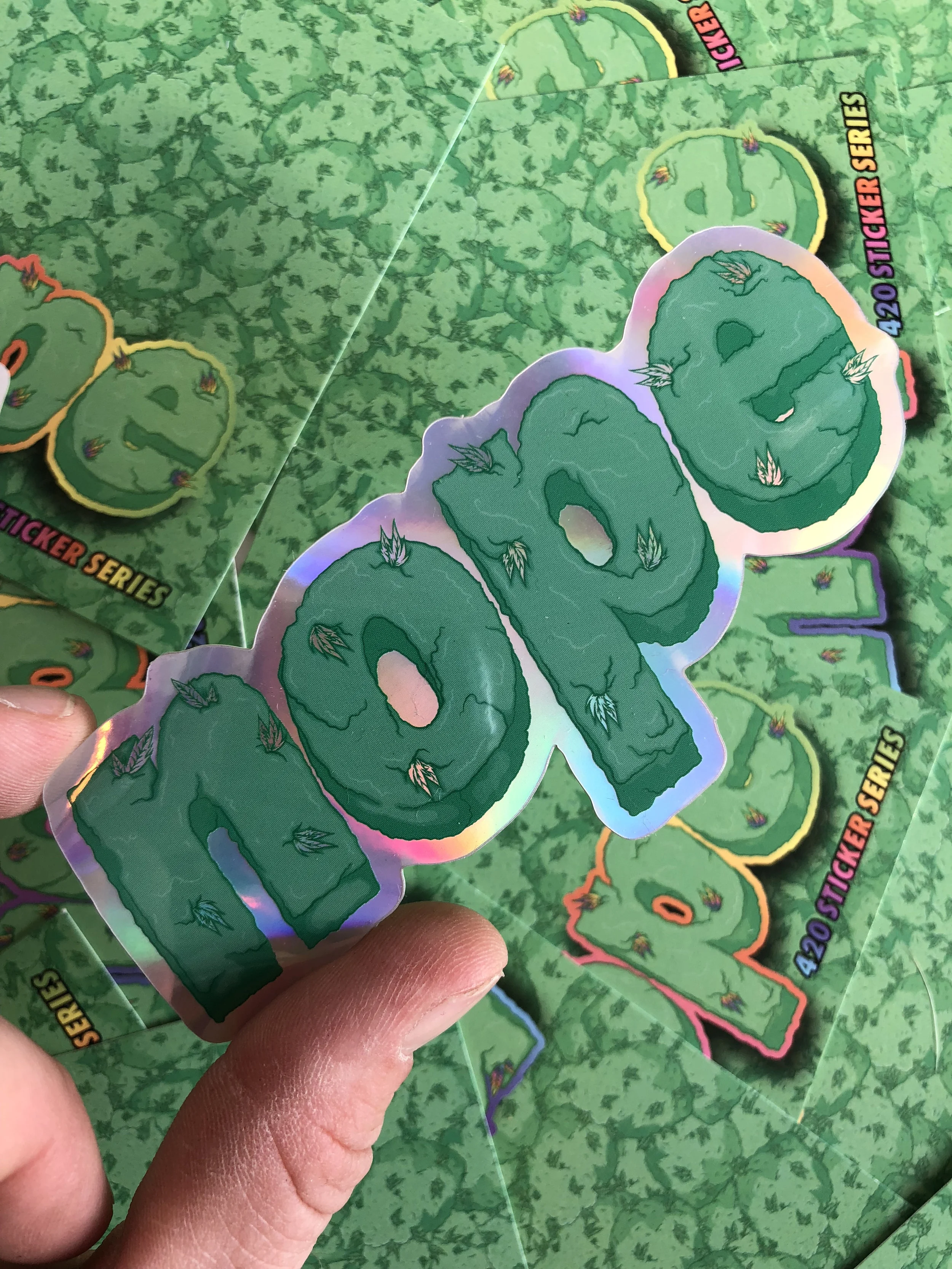 holographic sticker